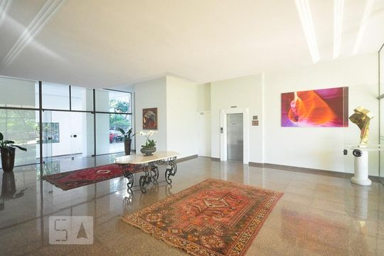 hall social de apartamento à venda com 4 quartos, 415m² em Real Parque, São Paulo