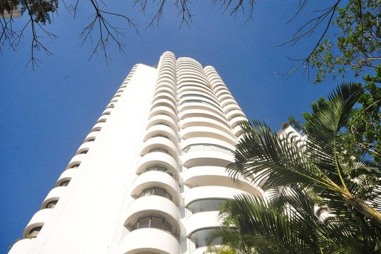 fachada de apartamento à venda com 4 quartos, 415m² em Real Parque, São Paulo