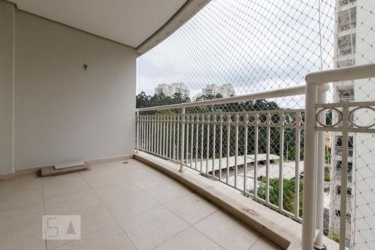 Varanda de apartamento para alugar com 2 quartos, 80m² em Tamboré, Santana de Parnaíba