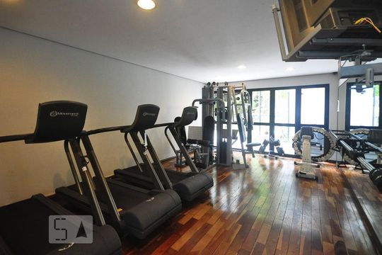 academia de apartamento à venda com 1 quarto, 60m² em Vila Andrade, São Paulo