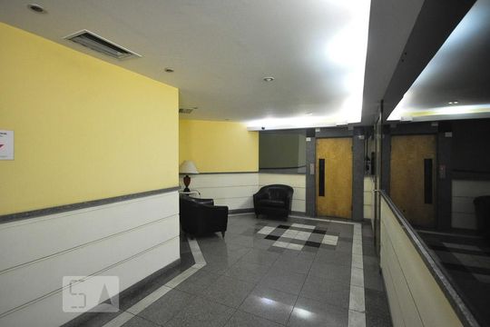hall social de apartamento à venda com 1 quarto, 60m² em Vila Andrade, São Paulo