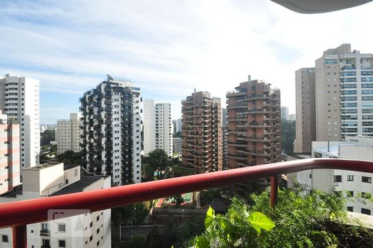 vista de apartamento à venda com 1 quarto, 60m² em Vila Andrade, São Paulo