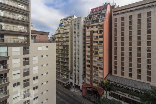 Vista de apartamento para alugar com 1 quarto, 60m² em Bela Vista, São Paulo