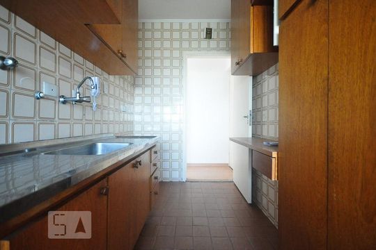 cozinha de apartamento à venda com 2 quartos, 70m² em Real Parque, São Paulo