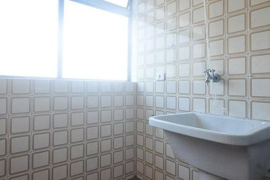 área de serviço de apartamento à venda com 2 quartos, 70m² em Real Parque, São Paulo