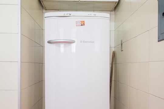 Cozinha de apartamento à venda com 1 quarto, 48m² em Centro, Campinas