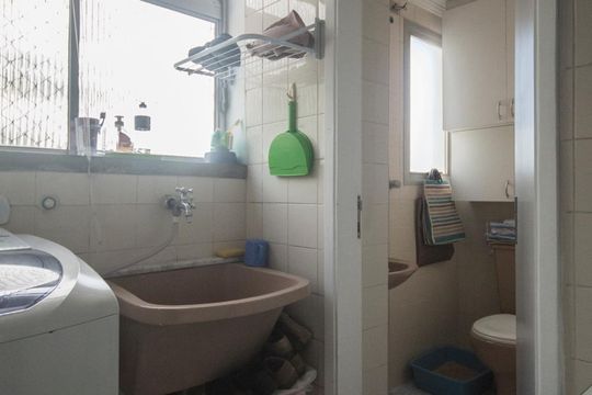 Área Serviço de apartamento à venda com 2 quartos, 58m² em Jardim da Saúde, São Paulo