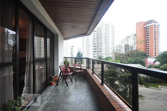 varanda de apartamento à venda com 4 quartos, 213m² em Vila Suzana, São Paulo