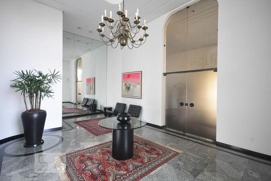 hall social de apartamento à venda com 4 quartos, 480m² em Morumbi, São Paulo
