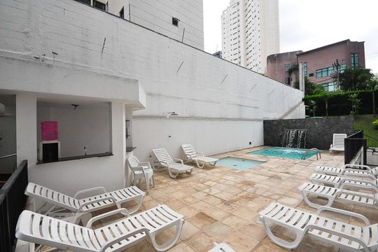 piscina de apartamento para alugar com 2 quartos, 60m² em Vila Andrade, São Paulo