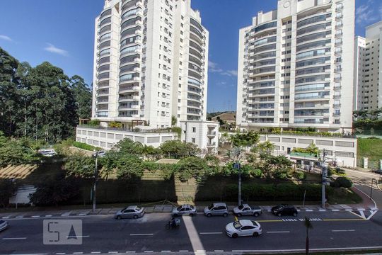 Vista de kitnet/studio para alugar com 1 quarto, 51m² em Tamboré, Santana de Parnaíba