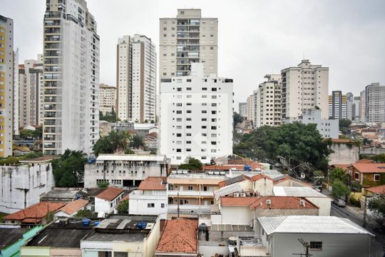 Sacada de apartamento para alugar com 1 quarto, 52m² em Chácara Inglesa, São Paulo