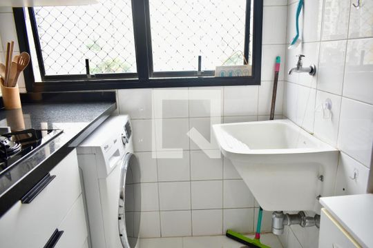 Área de Serviço de apartamento para alugar com 1 quarto, 52m² em Chácara Inglesa, São Paulo