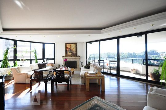 sala de apartamento à venda com 4 quartos, 380m² em Real Parque, São Paulo
