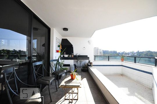varanda gourmet	 de apartamento à venda com 4 quartos, 380m² em Real Parque, São Paulo