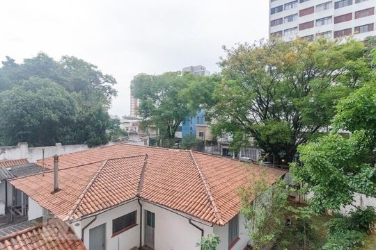 Vista da Sala de apartamento para alugar com 1 quarto, 35m² em Mirandópolis, São Paulo