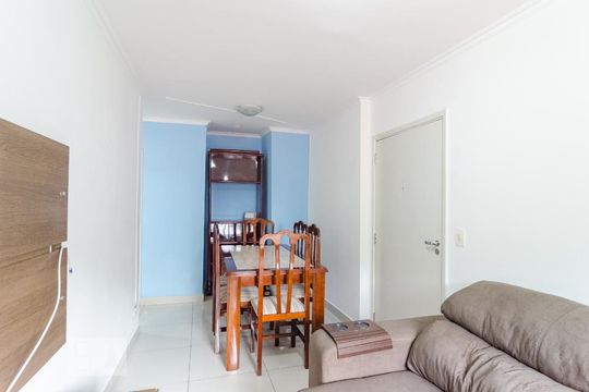 Sala de apartamento para alugar com 1 quarto, 35m² em Mirandópolis, São Paulo