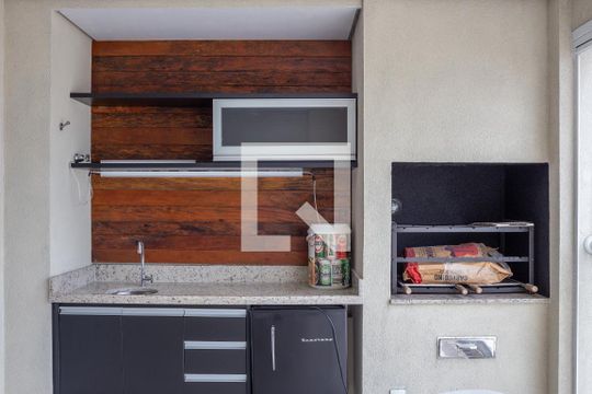 Varanda Gourmet de apartamento para alugar com 2 quartos, 95m² em Várzea da Barra Funda, São Paulo