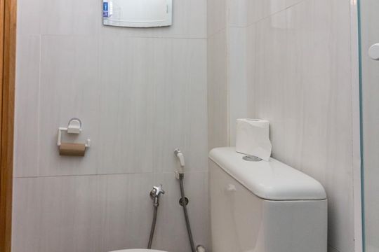 Banheiro de kitnet/studio à venda com 1 quarto, 20m² em Centro, São Paulo