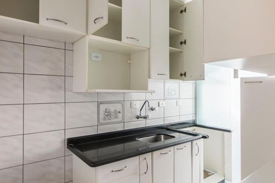 Cozinha de apartamento para alugar com 1 quarto, 58m² em Santa Cecília, São Paulo