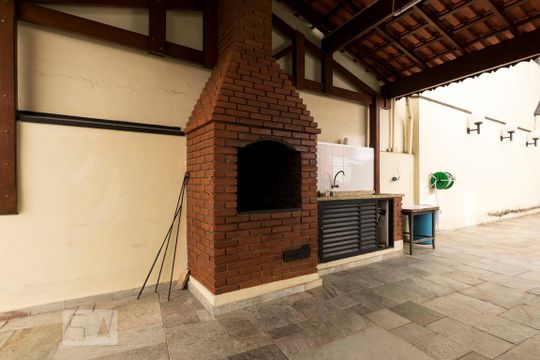 Área comum - Churrasqueira de apartamento à venda com 2 quartos, 80m² em Vila Gumercindo, São Paulo