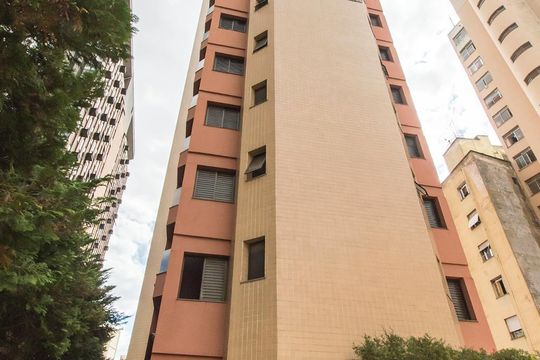 Fachada de apartamento à venda com 1 quarto, 45m² em Santa Cecília, São Paulo