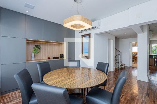 Sala de casa de condomínio à venda com 4 quartos, 399m² em Brooklin Paulista, São Paulo