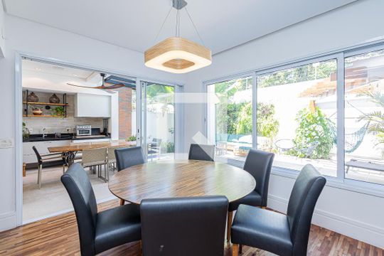 Sala de casa de condomínio à venda com 4 quartos, 399m² em Brooklin Paulista, São Paulo
