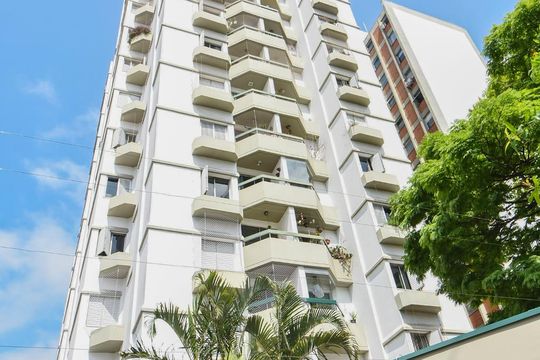 Prédio de apartamento para alugar com 2 quartos, 70m² em Brooklin Novo, São Paulo