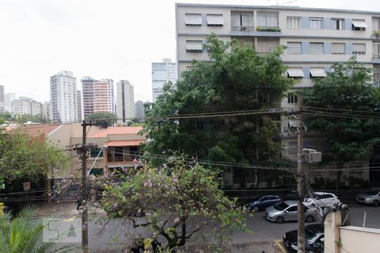 Vista da Varanda de kitnet/studio para alugar com 1 quarto, 36m² em Santa Cecília, São Paulo