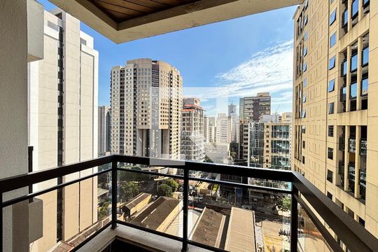 Varanda de apartamento para alugar com 1 quarto, 95m² em Itaim Bibi, São Paulo
