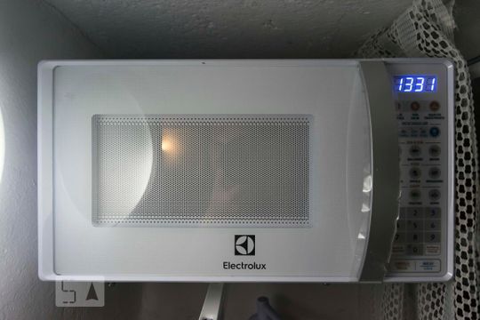 Cozinha (Microondas) de apartamento para alugar com 1 quarto, 12m² em Aclimação, São Paulo