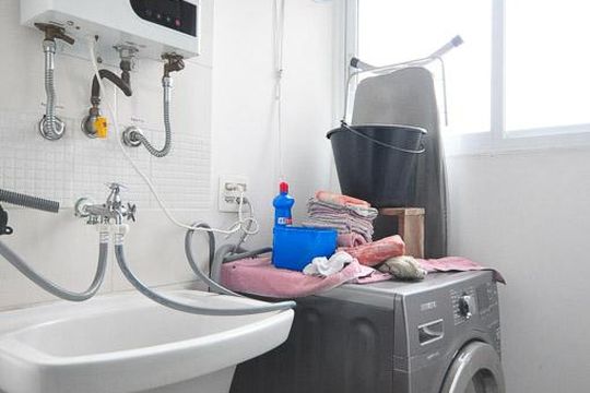 área de serviço de apartamento à venda com 3 quartos, 125m² em Vila Andrade, São Paulo