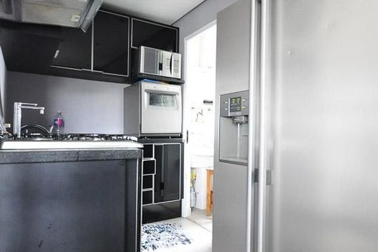 cozinha de apartamento à venda com 3 quartos, 125m² em Vila Andrade, São Paulo