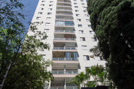 Fachada de apartamento à venda com 3 quartos, 78m² em Vila Madalena, São Paulo
