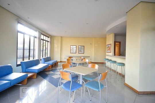 salão de festa de apartamento à venda com 2 quartos, 65m² em Vila Indiana, São Paulo