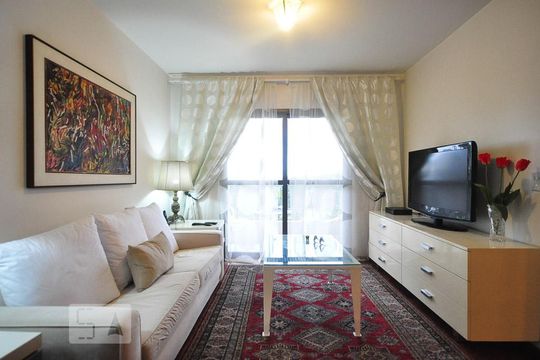 sala de tv de apartamento à venda com 3 quartos, 86m² em Paraíso do Morumbi, São Paulo