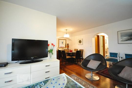 sala de apartamento à venda com 3 quartos, 86m² em Paraíso do Morumbi, São Paulo