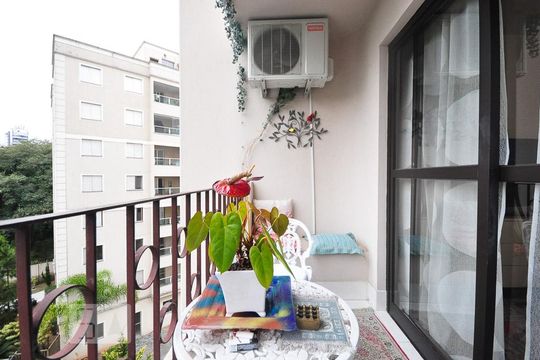 varanda de apartamento à venda com 3 quartos, 86m² em Paraíso do Morumbi, São Paulo