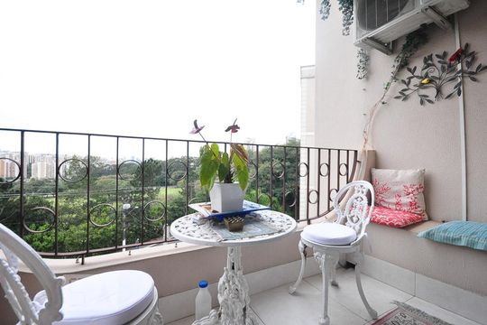 varanda de apartamento à venda com 3 quartos, 86m² em Paraíso do Morumbi, São Paulo