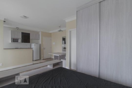 Quarto de apartamento para alugar com 1 quarto, 40m² em Vila Regente Feijó, São Paulo