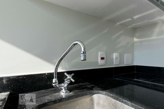 Varanda Gourmet (Torneira) de kitnet/studio à venda com 1 quarto, 33m² em Vila Mariana, São Paulo