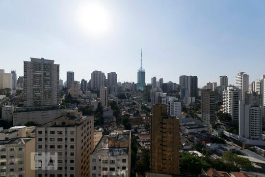 Vista de kitnet/studio para alugar com 1 quarto, 33m² em Vila Mariana, São Paulo