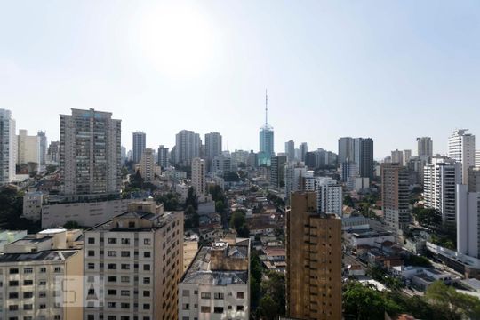 Vista de kitnet/studio para alugar com 1 quarto, 33m² em Vila Mariana, São Paulo