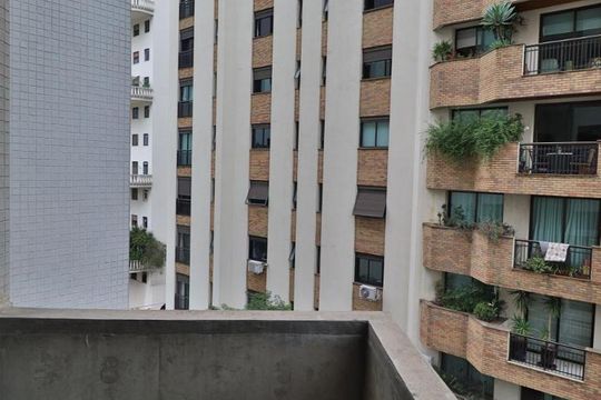 Varanda de apartamento para alugar com 1 quarto, 50m² em Jardim Paulistano, São Paulo