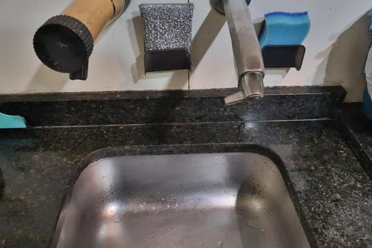 Coziniha de apartamento para alugar com 1 quarto, 50m² em Jardim Paulistano, São Paulo