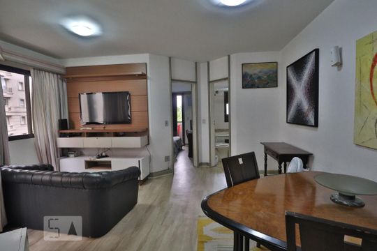 Apartamento para alugar com 1 quarto, 50m² em Jardim Paulistano, São Paulo