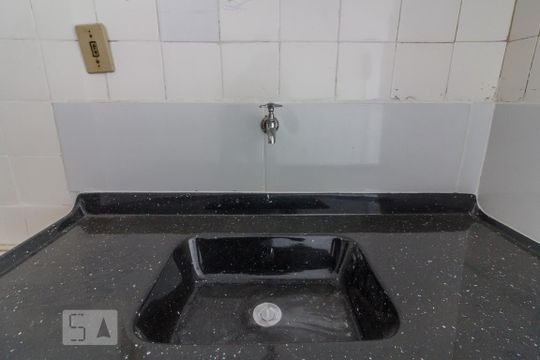 Cozinha de kitnet/studio para alugar com 1 quarto, 35m² em Campos Elíseos, São Paulo
