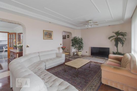 Sala de apartamento à venda com 4 quartos, 280m² em Vila Zelina, São Paulo
