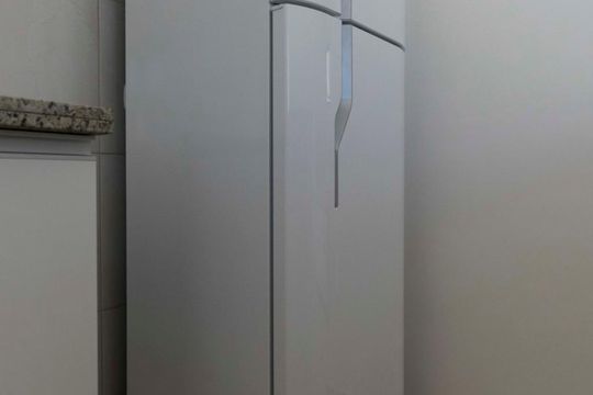Cozinha (Geladeira) de apartamento para alugar com 1 quarto, 30m² em Vila São José (ipiranga), São Paulo